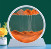 Lampa decorativa tip clepsidra, nisipuri miscatoare, Moving Sand Art