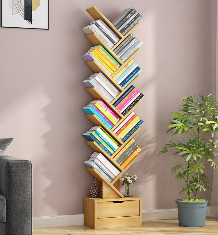 Raft depozitare carti in forma de copac  158 cm