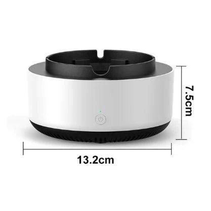 NOU - 1+1 GRATIS: Scrumiera electrica cu aspiratie COMPLETA pentru curatarea aerului