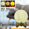 Lampa de veghe cu umidificator, Luna Moon 3D, 880 ml, 15cm