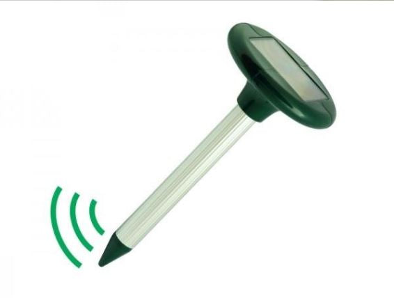 SET 2 X Dispozitiv - alarma sonica pentru alungat cartite cu alimentare solara